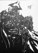 【切り絵】fgo　山の翁 キングハサン