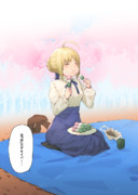 花より団子 ニコニコ静画 イラスト