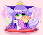 招きわんこお雛様ラベンダー