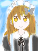 お絵かき掲示板で女装メイド