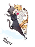 ヒョウ＆クロヒョウ