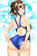 水本ゆかり×競泳水着