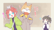 【ゆるふわ卓】萌え袖トリオ