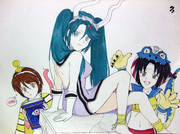 もしもなメガテン悪魔コスな長良型