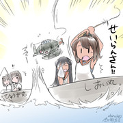 トンボ釣り ニコニコ静画 イラスト