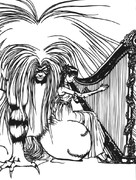 【切り絵】「愚か者は宴に集う」