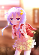 ３月１７日　学校帰りの弥生ちゃん