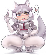 従うイエイヌちゃん