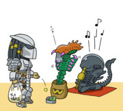 エイリアン ニコニコ静画 イラスト