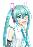 【3月9日だったしミクさん描いてみた】