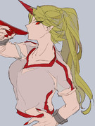 ポニテ勇儀姐さん