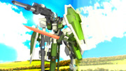 【MMDマイナーモデル使用作】砲撃リベルタ、近接戦でシールドを使う
