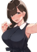 自撮り的なおねえさん