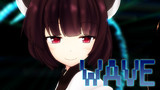 【歌うボイスロイド】WAVE【東北きりたん】【MMD-VOICEROID】