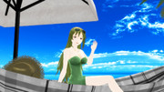 【MMDマイナーモデル使用作】ハンモックと美女【Fate/MMD】