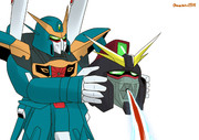 ツォーンを吐くレイダーガンダム