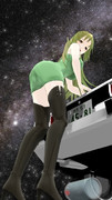 後ろ姿も 美しい 【MMDマイナーモデル使用作】