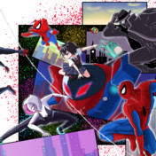 スパイダーグウェン ニコニコ静画 イラスト