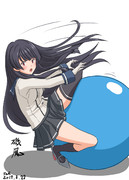 磯風の太ももは良いと思った次第です。