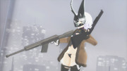 【MMDマイナーモデル使用作】ギャングジャックちゃんフィギュア、ショットガンビルド
