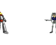 【GIFアニメ】ロボットVSワイト