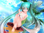 【ちびミクちゃん萌えリンク】おみあし うきうき気分…♡