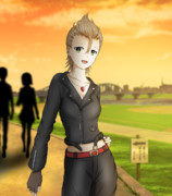 夕日の木村夏樹