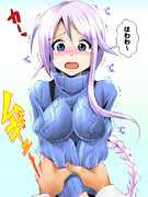 私服海風をムギューってしてみた