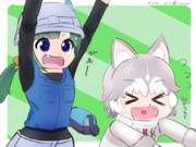 ともえちゃん「狩りごっこだね！負けないんだから！」