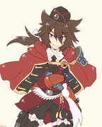 むっちゃんに正宗派の衣装着せた