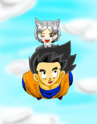 悟空と旅をするイエイヌ