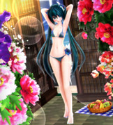 【今日のミクお姉さん】お姉さんの セクシーなわきわき…っ♡