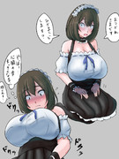 四白眼のメイドさん　その2