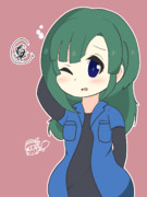 髪下ろしともえちゃん