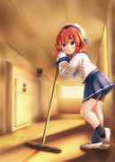 司令を待つ択捉ちゃん