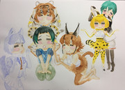 6人は幸せにじゃれあって終了