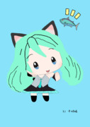 猫型ミクちゃん