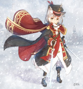 雪国の剣士