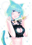 猫ランジェリー娘