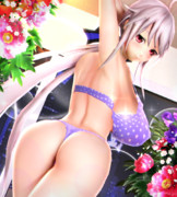 【ハクさん萌えリンク】脇を見せつつ…♡