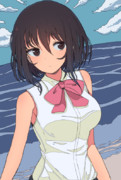 ノースリーブは気が早い