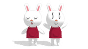 MMDふわふわうさぎちゃん
