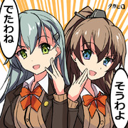 熊野 艦これ ニコニコ静画 イラスト