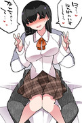 小刻みに上下しながらﾊｯﾊｯ♥してる笑顔とダブルピースが魅力の大事な友達