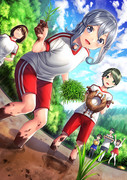 田植え ニコニコ静画 イラスト