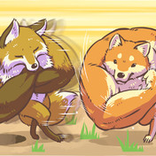 マッスルギツネ ニコニコ静画 イラスト