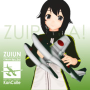 【MMD艦これ】ZUIPARA! 速吸瑞雲modeイラスト再現(なんちゃって瑞雲mode)