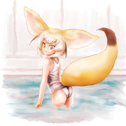 フェネックは美人さんなのだー