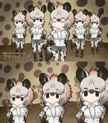 【フレンズ表情差分】ブチハイエナ【公式フレンズ】