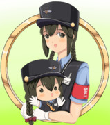 支援コラボだよ！磯波さん！！